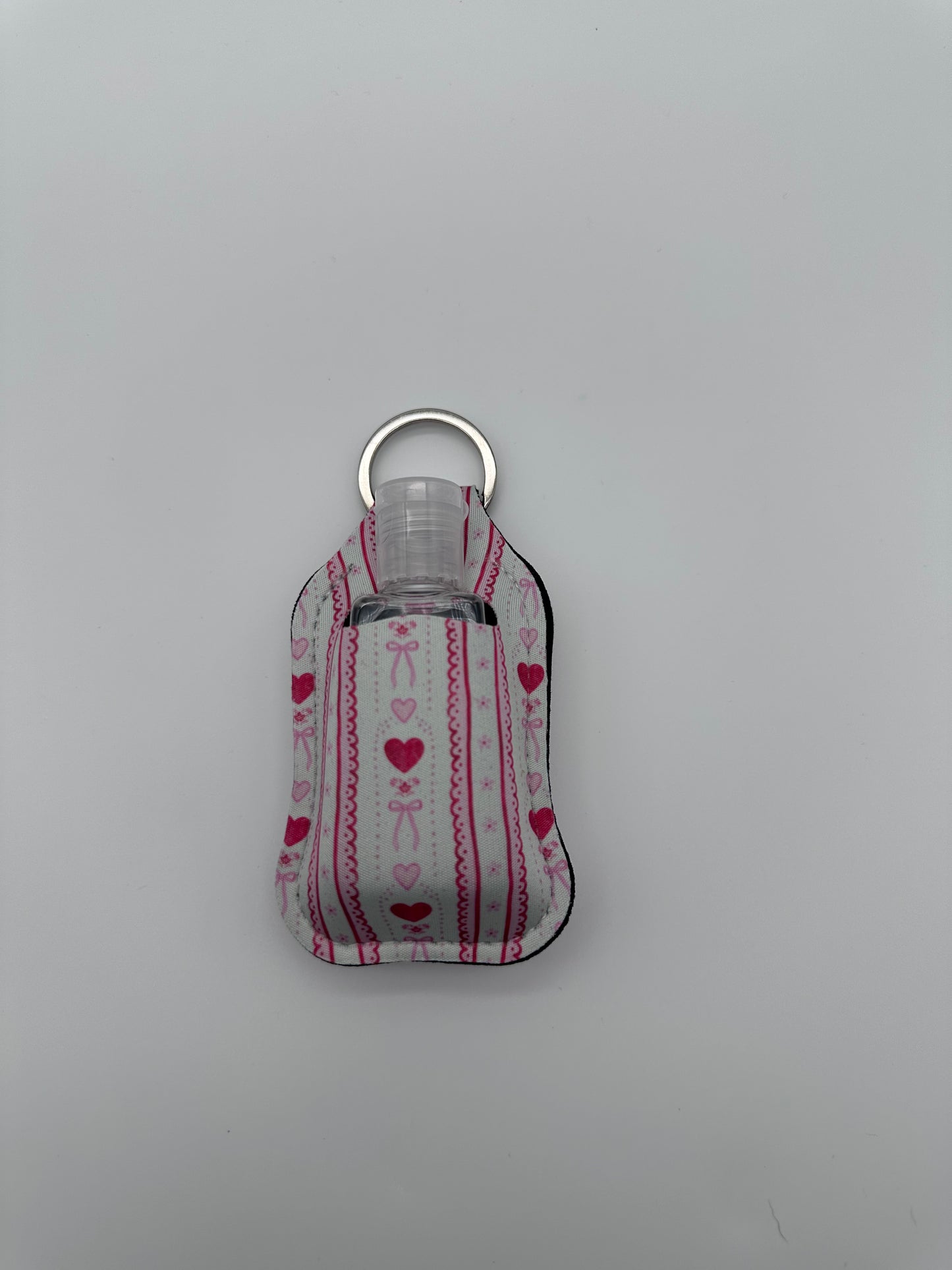 Hand Sanitizer Holder Keychain - Sanitizer Included