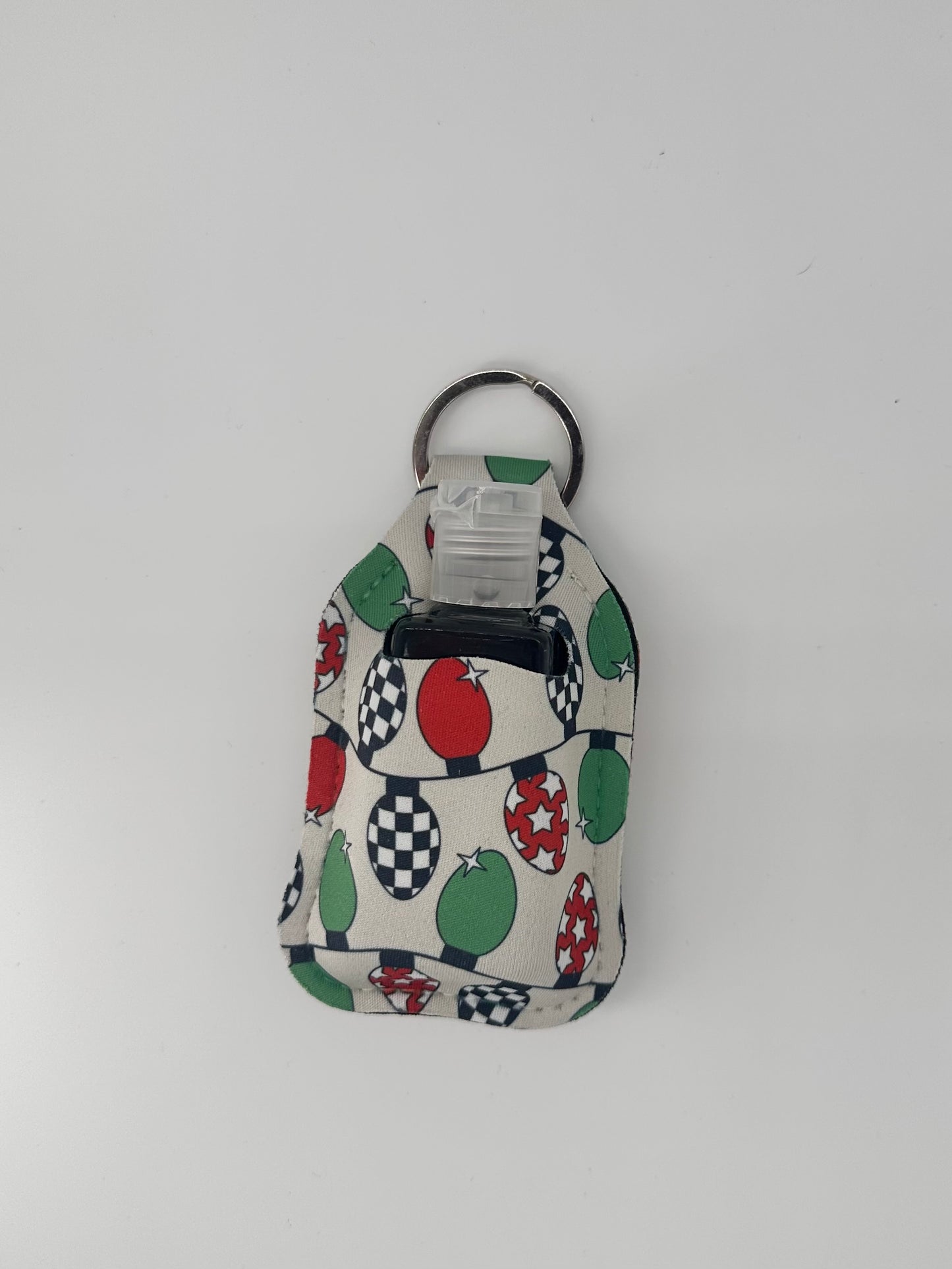 Hand Sanitizer Holder Keychain - Sanitizer Included