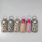 Chapstick Holder Keychain! With or without chapstick