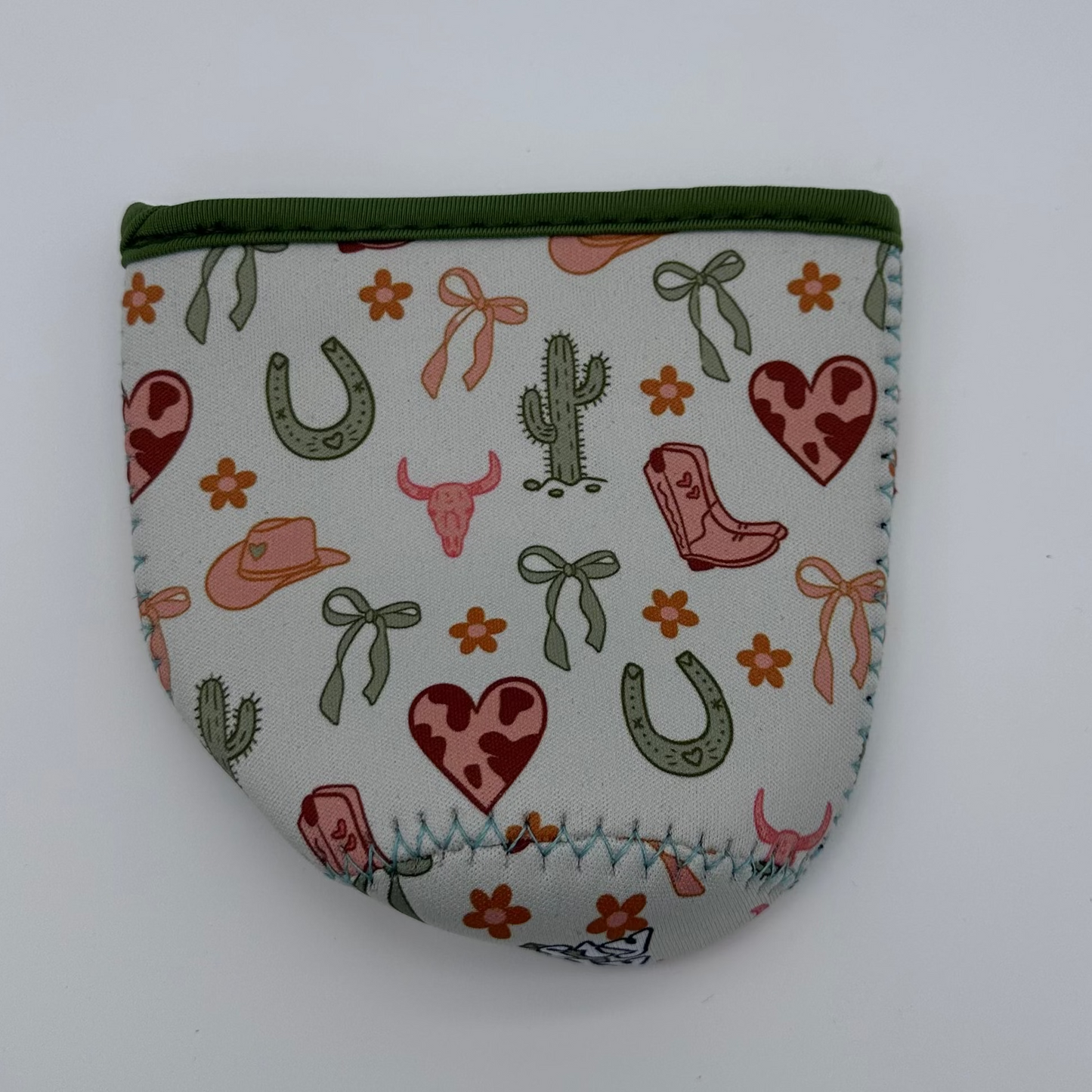 Western Coffee Sleeve Coozie - Sweat Proof & Cute