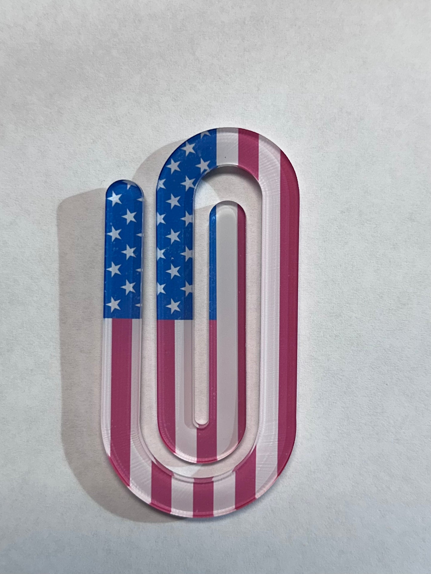Jumbo Acrylic Paperclips | Bookmark & Paper Organizer