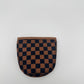 Brown/Black Checkered Coffee Sleeve Coozies - Sweat Proof & Cute