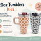 20oz KIDS Leakproof Tumbler w/ Removable Straw
