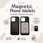 Wholesale Magnetic Phone Wallet | Strong, Slim Stylish Card Holder I Pack of 3