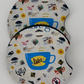 Wholesale 8 pack-  Car Coaster 2pc Set- Unpackaged - Foam Polyester -Made with sublimation - Many Designs