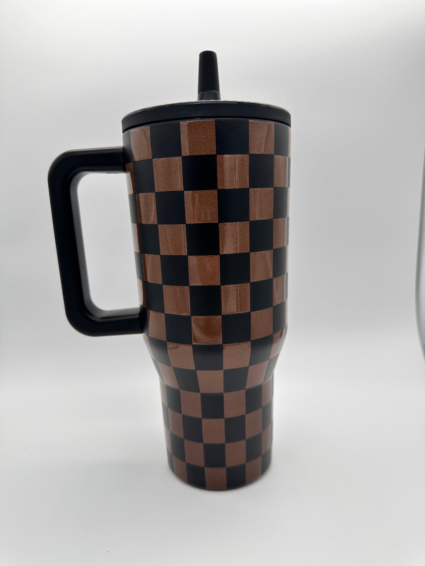 32oz Leak Proof Tumblers - UV Screen Printed - Checkered, Floral, Fall & Christmas