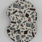 Wholesale 8 pack-  Car Coaster 2pc Set- Unpackaged - Foam Polyester -Made with sublimation - Many Designs
