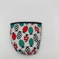 Christmas Light Bulbs Checkered Coffee Sleeve Coozies - Sweat Proof & Cute