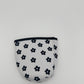 Black Floral Coffee Sleeve Coozies - Sweat Proof & Cute