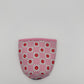 Pink Floral Checkered Coffee Sleeve Coozies - Sweat Proof & Cute