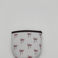 Brown Bows Coffee Sleeve Coozies - Sweat Proof & Cute