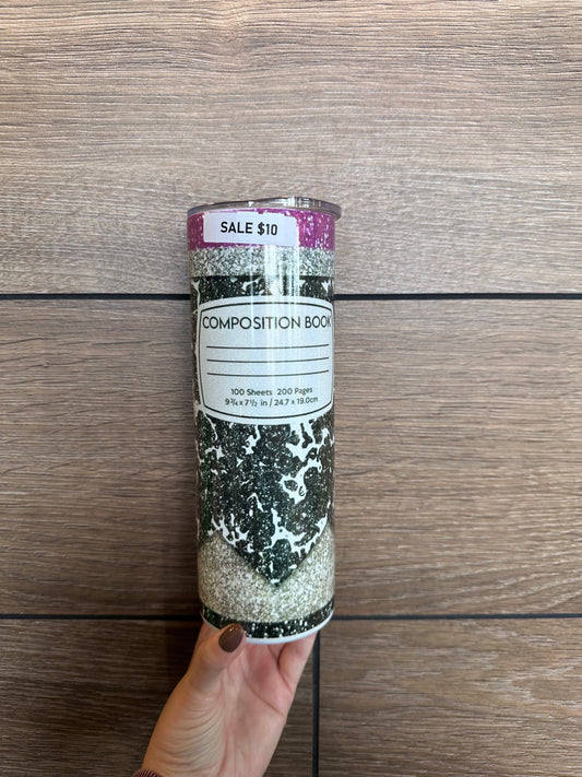 Teacher Shimmer 20oz Cup Stainless Steel