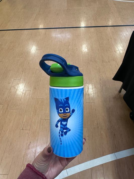 Pj Mask Blue 12oz Kids Cup Stainless Steel