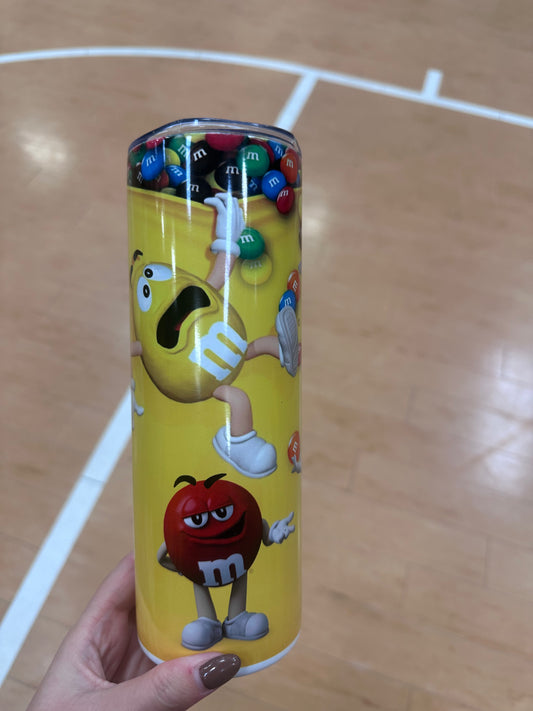 M & M Candy - Stainless Steel 20oz