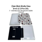 Kindle Case 7" - Paperwhite 12th Gen 2024 + Colorsoft Clear Back - Books & Coffee Design