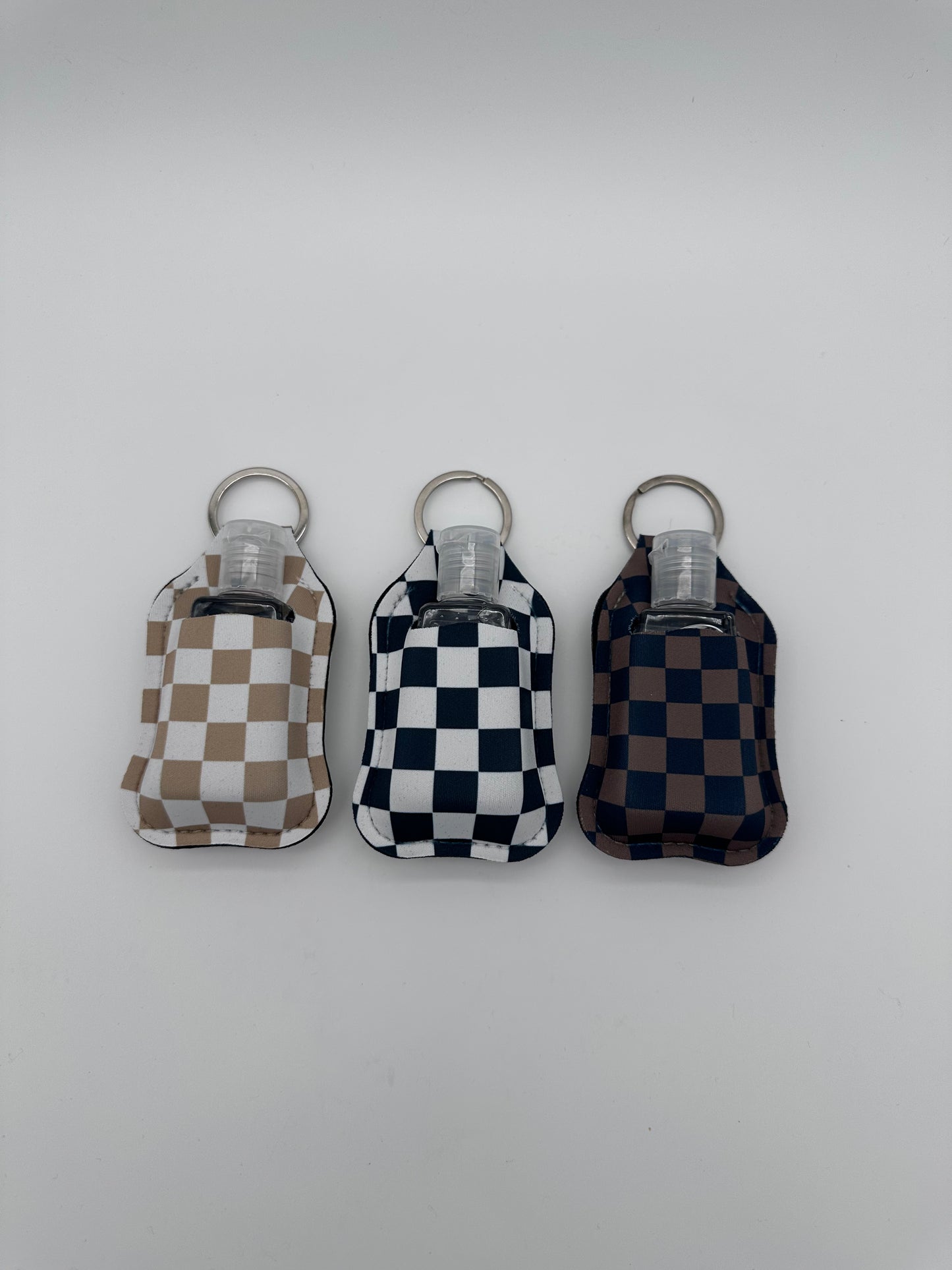 Hand Sanitizer Holder Keychain - Sanitizer Included
