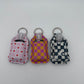 Hand Sanitizer Holder Keychain - Sanitizer Included