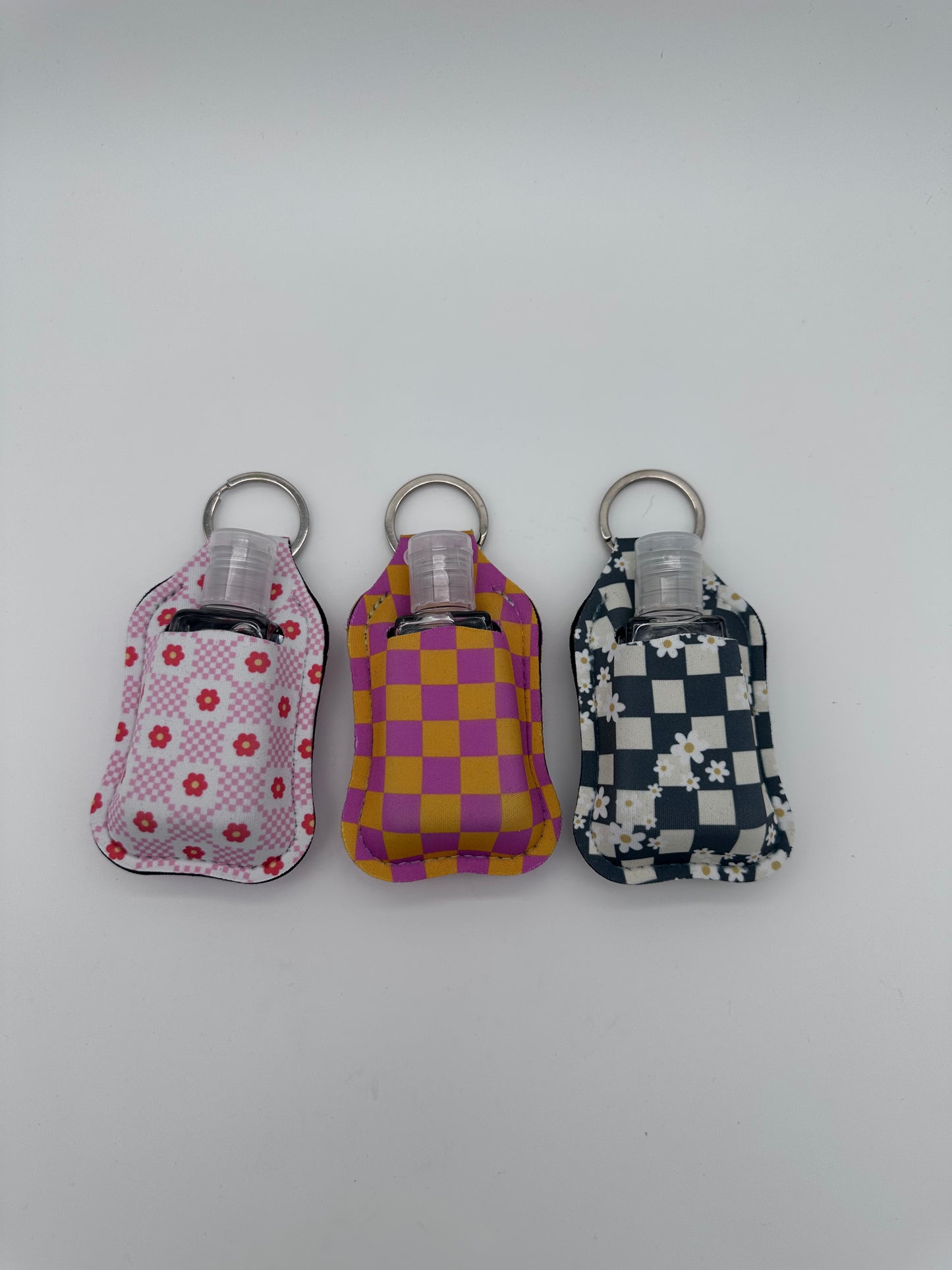 Hand Sanitizer Holder Keychain - Sanitizer Included