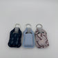 Hand Sanitizer Holder Keychain - Sanitizer Included