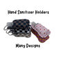 Hand Sanitizer Holder Keychain - Sanitizer Included
