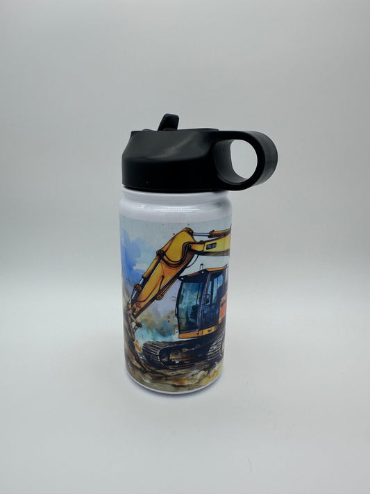 Tractor 12oz Stainless Steel Kids cup