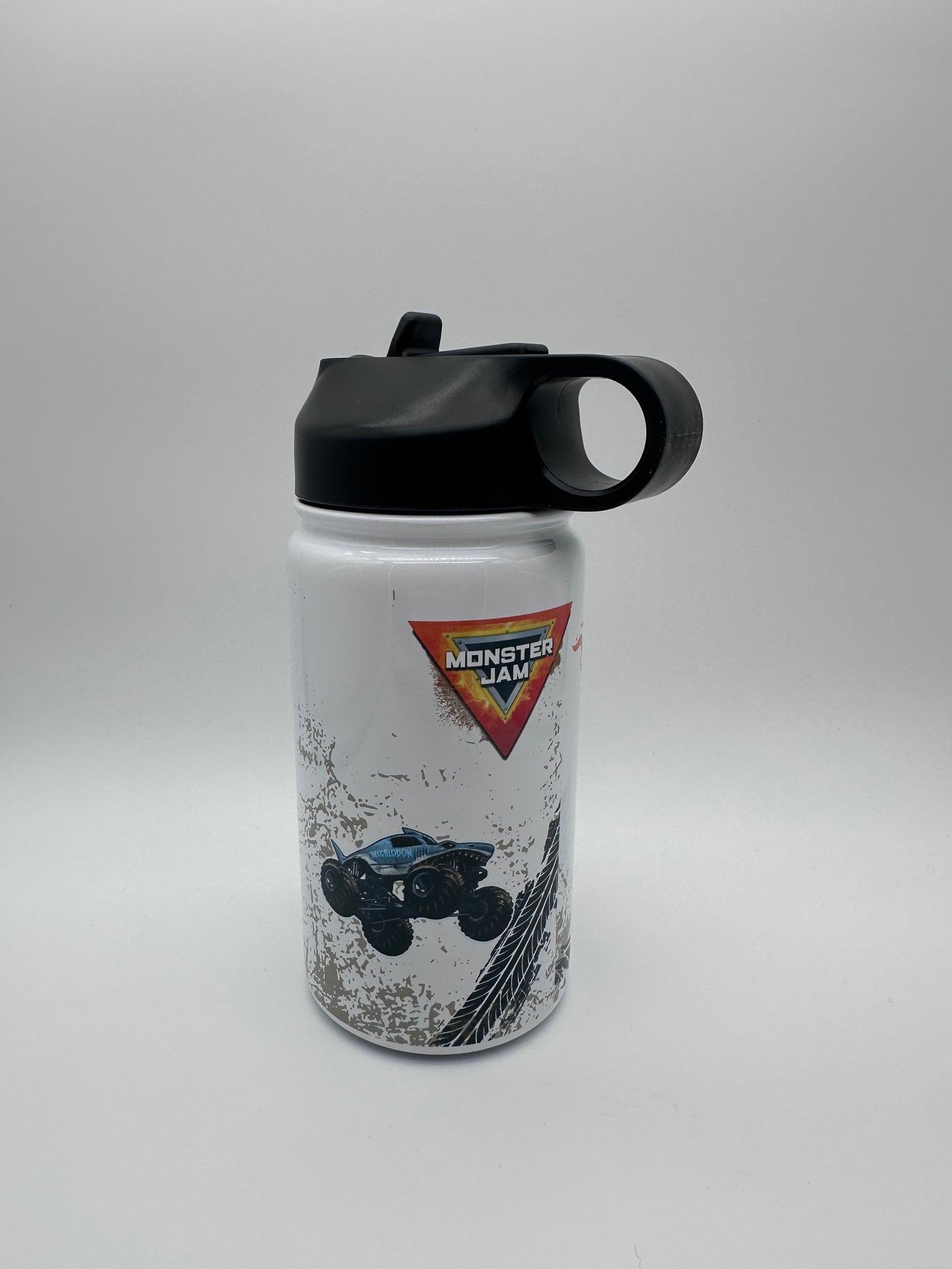 Monster Jam Truck 12oz Stainless Steel Kids Cup - Grave Digger, Megladon