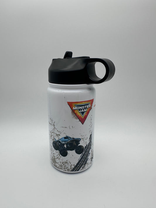 Monster Jam Truck 12oz Stainless Steel Kids Cup - Grave Digger, Megladon