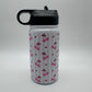 Cherry's & Stripes Kids Tumbler - 12oz Stainless Steel