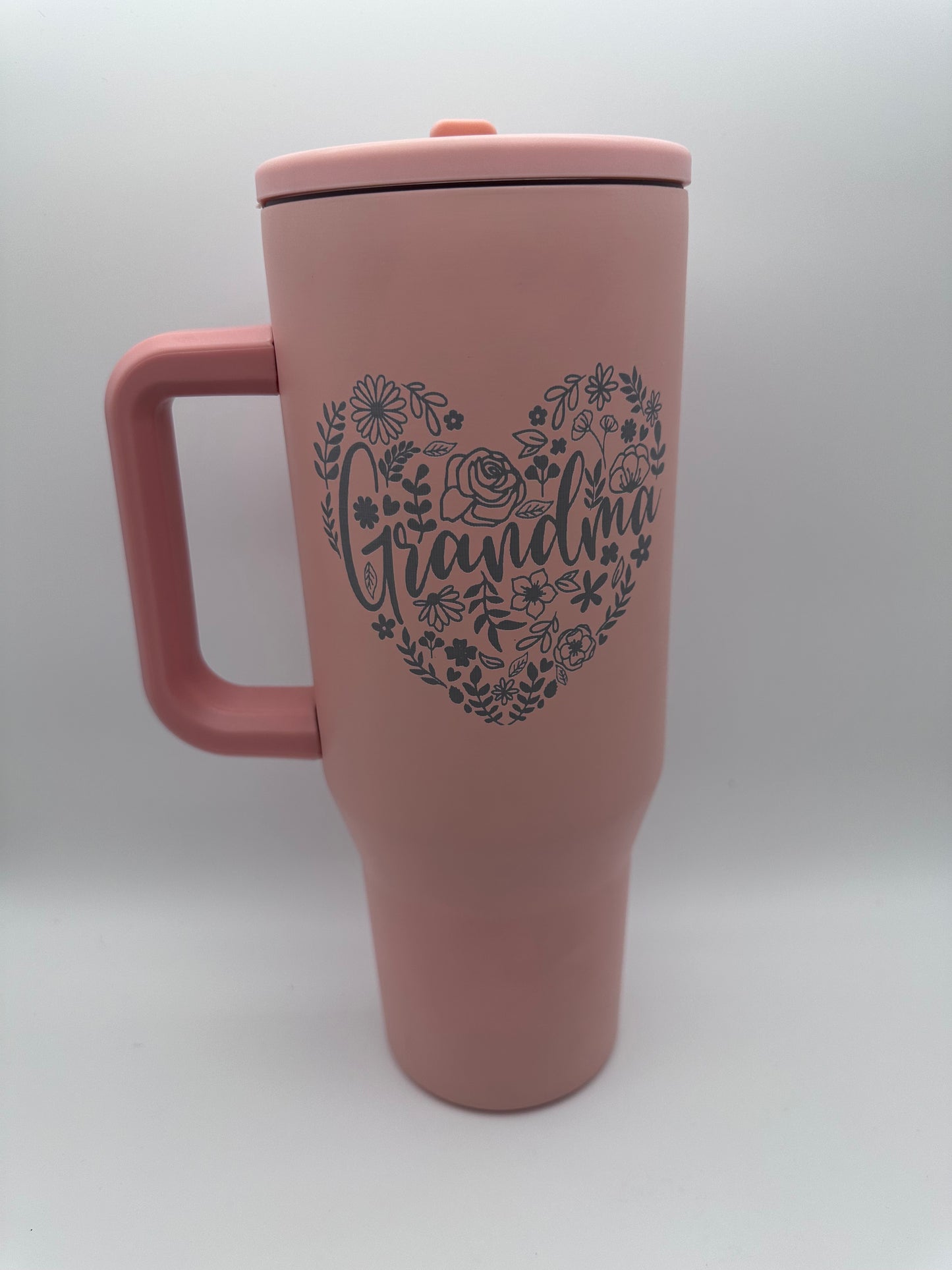 Grandma- Pink Leakproof Engraved 40oz Stainless Steel
