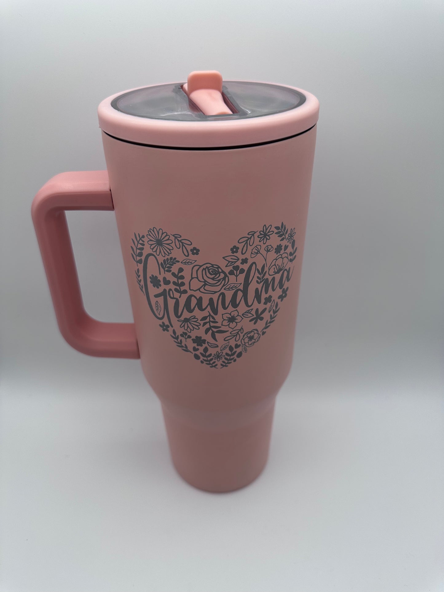 Grandma- Pink Leakproof Engraved 40oz Stainless Steel