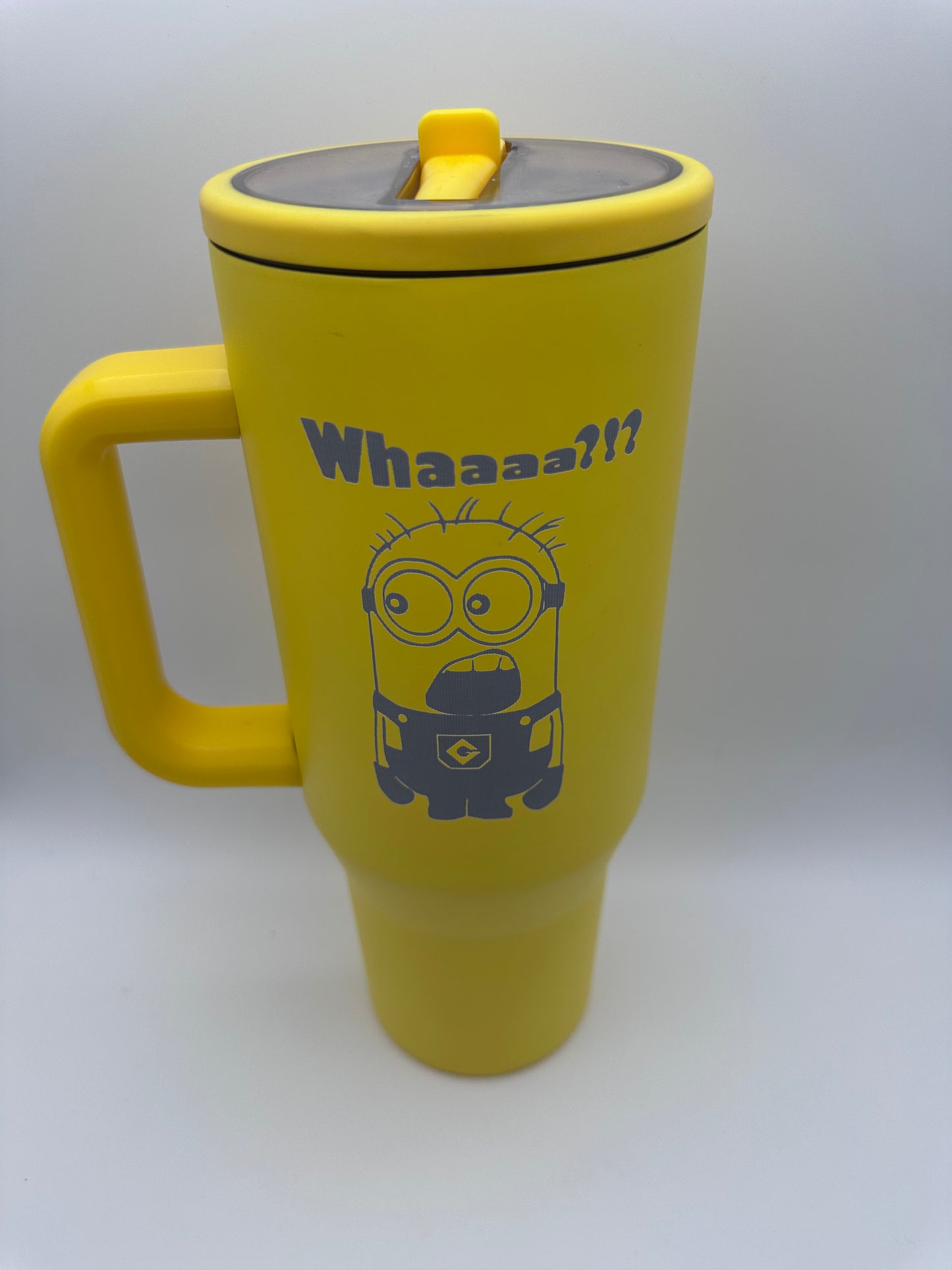 Minion - Yellow Leakproof Engraved 40oz Stainless Steel