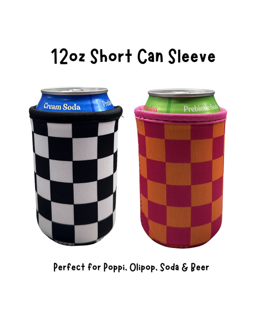 12oz Short Soda Can Sleeves