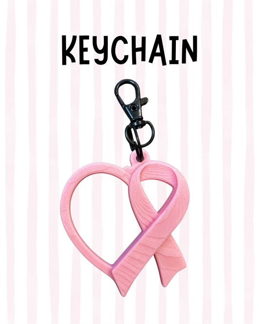 Breast Cancer Keychain