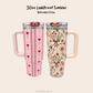30oz Leakproof Tumbler w/ Removeable Straw