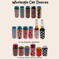 Wholesale 12oz Slim/Soda Can Sleeves I 5pc Pack | Reusable Drink Cooler