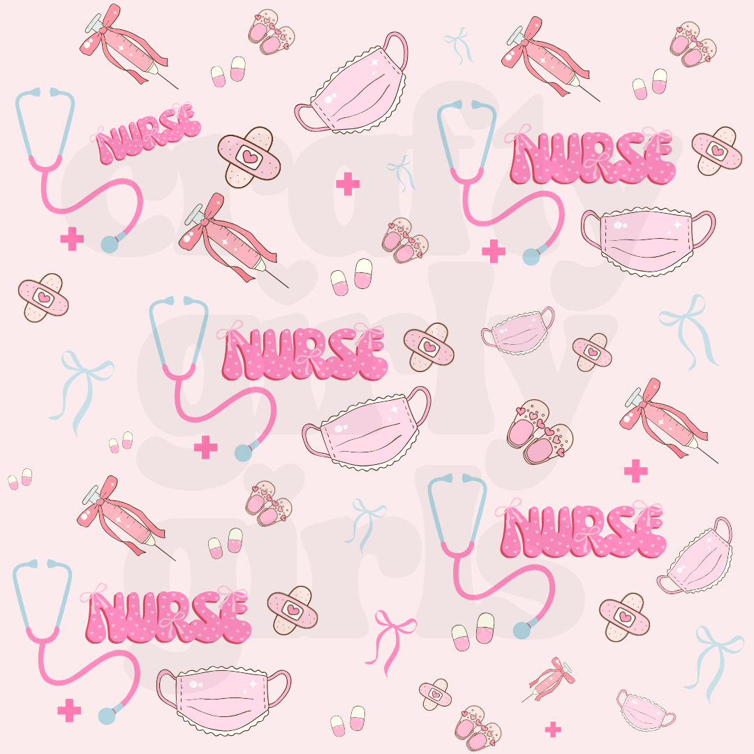 Nurse Coffee Sleeve Coozie - Sweat Proof & Cute