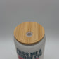 Pass Me a Fridge Cig Glass Cup | Diet Coke Inspired Soda Glass with Lid & Straw | Cute Drinkware
