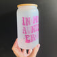 In My Auntie Era - Frosted Glass Cup 16oz Lid + Straw Included